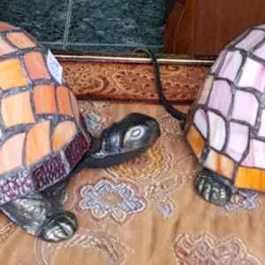Лампа Тифани – костенурка, нова – внос от Холандия