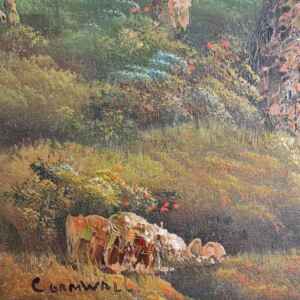 Картина с маслени бои на платно от Cornwall, 20th century,  внос от Нидерландия