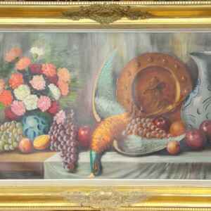 Картина с маслени бои на платно от известен белгийски художник De Brabanter, 20th century внос от Нидерландия.