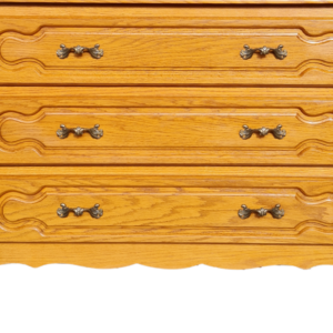 Шкаф стил Луи 14-ти с три чекмеджета от дъб внос от Белгия.