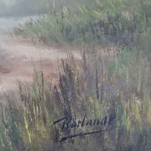 Картина с маслени бои на платно от Roelandt внос от Нидерландия.