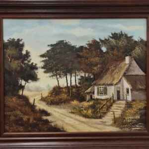 Картина от известен нидерландски художник L.vd.Venn , 20th century внос от Нидерландия.