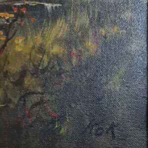 Картина с маслени бои на платно от известен нидерландски художник Kok, 20th century внос от Нидерландия.