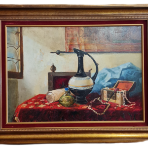 Картина с маслени бои на платно от известен нидерландски художник Marc Williams,  20th century внос от Нидерландия.