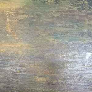 Картина с маслени бои на платно от известен нидерландски художник Jan Vlaardingen, 20th century  внос от Нидерландия.