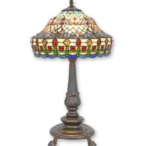 Настолна лампа в стил Тифани  ( Tiffany ) внос от Нидерландия.